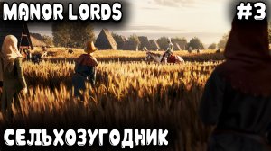 Manor Lords - прохождение. Дядя строит топовые дома и пытается избежать голода #3