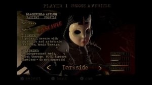 Twisted Metal Black - all cars and drivers
