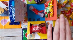 Коробка сюрприз со сладостями на день рождения своими руками