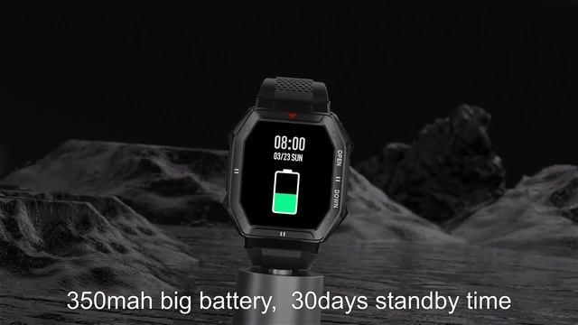 Xiaomi K55 Military Health Monitor Waterproof Smart Watch смотреть онлайн