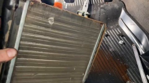 Самая простая замена радиатора печки на Калина