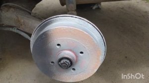 Покраска тормозных барабанов, удаление ржавчины