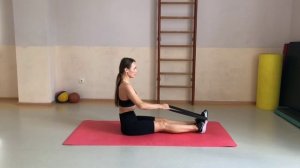 Спина "Тяга резинки к поясу"