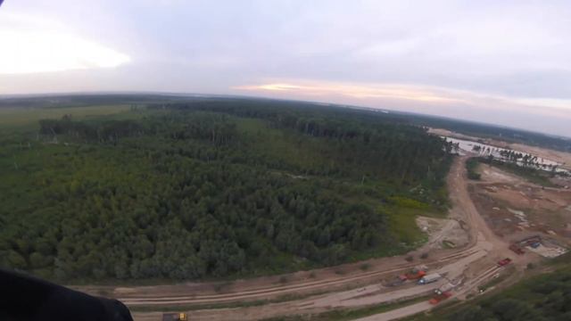Полёты на параплане с мотором (парамотор) в Московской области.