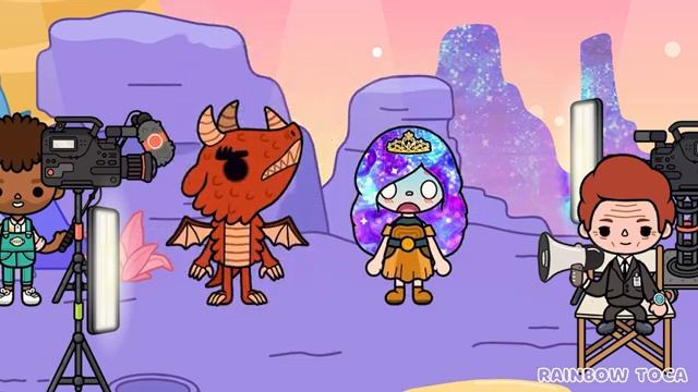 ✨ Diamond / Galaxy hair  ? All story  | Toca boca | Toca Life World смотреть онлайн