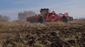 Борона дисковая ДМ-6 АЗАС 6 метров | Обзор и отзыв клиента | Кировец | Обработка почвы