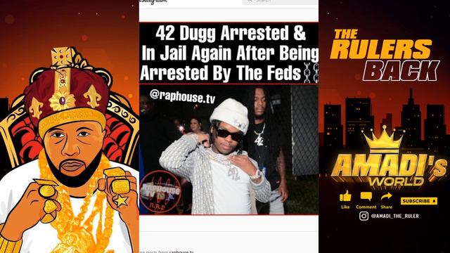 42 DUGG ARRESTED BY FEDS EXITING PLANE A WEEK AFTER GETTING INTO IT WITH 6IX9INE смотреть онлайн