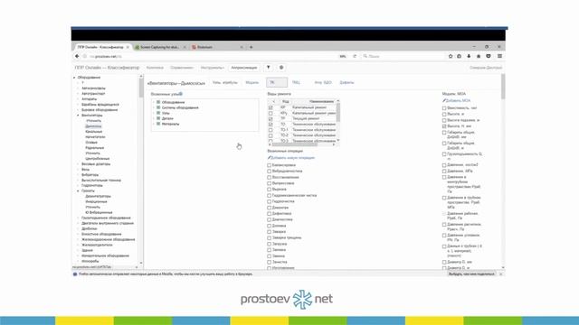 Демонстрация системы Prostoev.NET-НСИ – решение для ввода и разработки данных. ТОиР. RCM