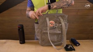 Сумка Fjallraven Kanken Totepack Fog. Обзор за 60 секунд