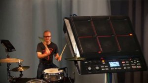 SPD-SX with Acoustic Drums, "Do Me SPD-SX" Performed by Michael Schack