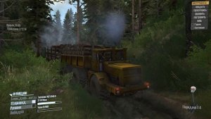 Редкий трактор Кировец К-701М  6x6 ЗВЕРСКАЯ МОЩЬ. Игра Spintires MudRunner