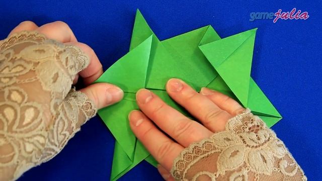 Оригами Черепаха из бумаги / Поделки своими руками смотреть онлайн