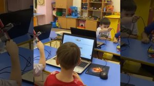 Робототехника для дошкольников LEGO Education WeDo 1.0.