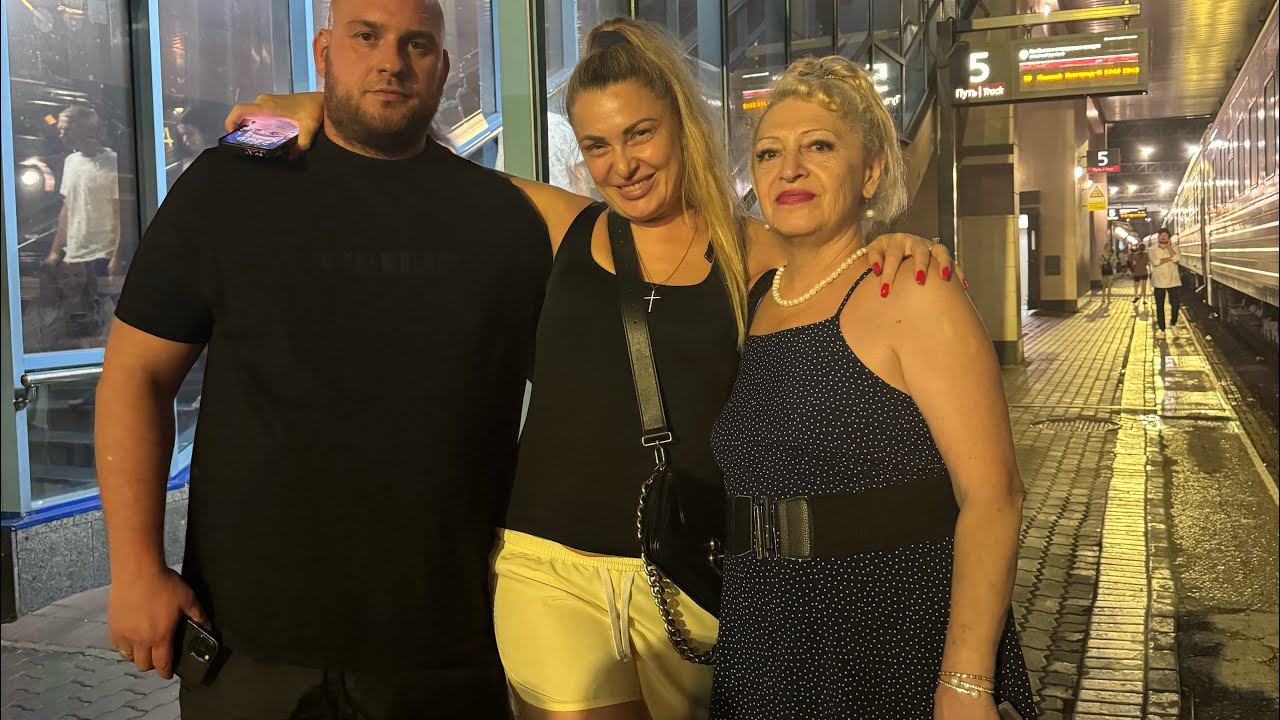ПРОВОЖАЕМ МАМУ НА ПОЕЗД В ТЕЛЬ-АВИВ #мама #мамаидочка #мамапятерых #школаольгиильиной #еватомаоля #я