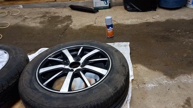 Бюджетная покраска дисков краской Montana смотреть онлайн