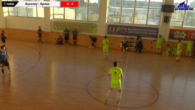Ақселеу - Арлан, лига В, 2 тур ОТКРЫТОГО ПЕРВЕНСТВО ГОРОДА КОКШЕТАУ ПО ФУТЗАЛУ 2022-2023гг. смотреть онлайн