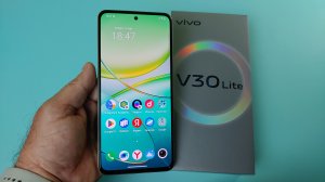 Vivo V30 Lite Распаковка / Настройка / Первое Знакомство
