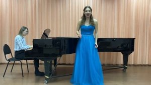 Ария Анхен из оперы «Вольный стрелок» Вебер, «Звёздочка кроткая» Глиэр