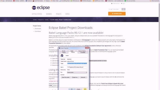 Как русифицировать Eclipse