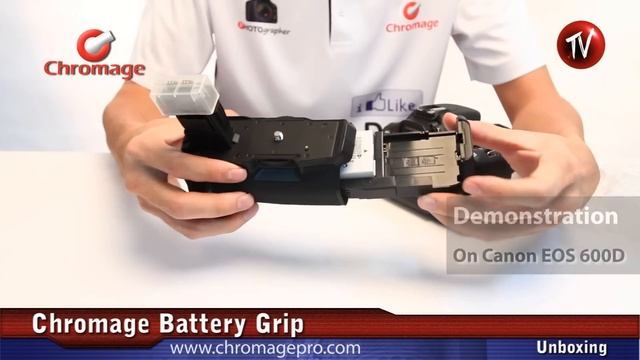 Chromage Battery Grip for Canon 600D/550D смотреть онлайн