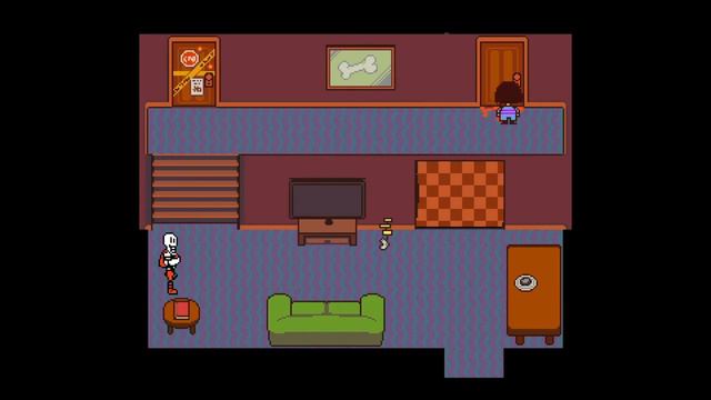 How to get into Sans' room and garage (Undertale) смотреть онлайн