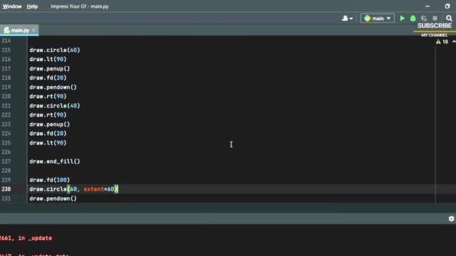 Impress your Girlfriend in python | I Love you ❤️turtle in python | How to Impress a GF using pytho
