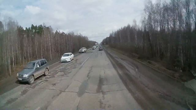 Трасса Игра - Пермь (E22). [ ✕ Большая Соснова - Пермь ]