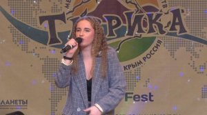 Бондаренко София на конкурсе "ТАВРИКА 2023" 1 место-эстрадный вокал 14-17 лет