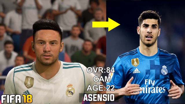 FIFA 19 - NEW PLAYER FACES (WISHES) Ft.Salah, Asensio, Modrić etc.. смотреть онлайн