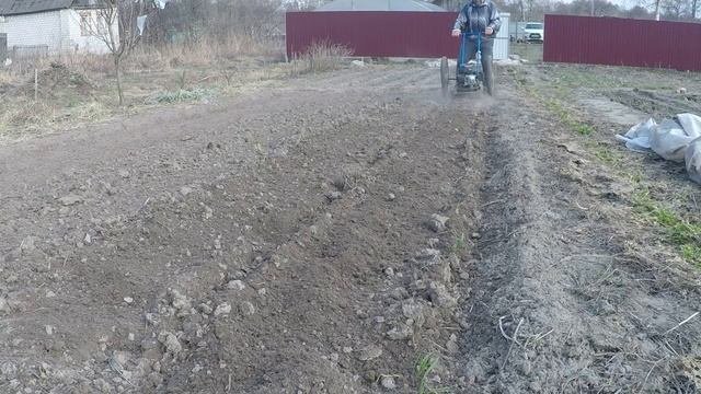 Открытие сезона 2018 / ЛопЛош / Мотокультиватор