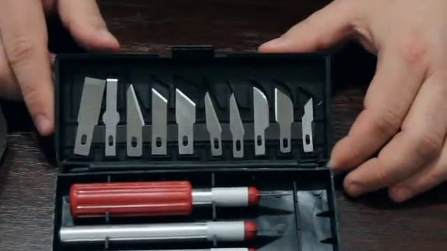 набор скальпелей Intertool HT-0525 смотреть онлайн