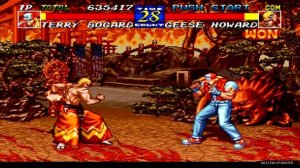 Fatal Fury 3 Road for the Final Victory Terry Neo Geo CDZ Gameplay Alternative Ending