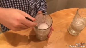 Крутой опыт с яйцом и зубной пастой!