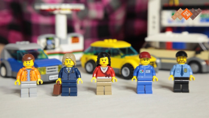 Конструктор Лего Город (Lego City) Городской гараж 4207 смотреть онлайн