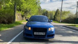 СКРОМНЫЙ МУЖЧИНА НА САМОЙ БЫСТРОЙ AUDI А4 B7 в РФ ЭМОЦИИ, КОГДА МОЩНОСТЬ ДВИГАТЕЛЯ 500+ ЗАШКАЛИВАЮТ