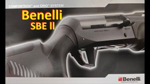 Benelli SBE ll тестовый отстрел 35м