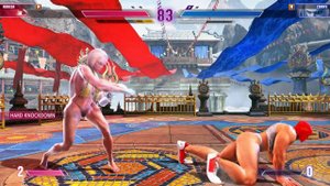 SF6 Workout Fever Cammy VS Marisa Calvin Klein Underwear Mod
