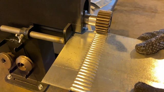 Гофрирование металла. Зиг машина RME-160x1 смотреть онлайн