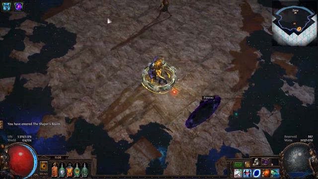 Path of Exile 3.5: Вихрь Cтрел vs Убер Dревний/TS vs Uber elder смотреть онлайн