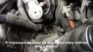 Установить генератор с Mazda Demio 2001гв. Кузов DW3W 1,3V литра. Installieren Sie den generator