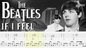 Beatles - If I Fell (Bass + Drum Tabs) By Paul McCartney & Ringo Starr