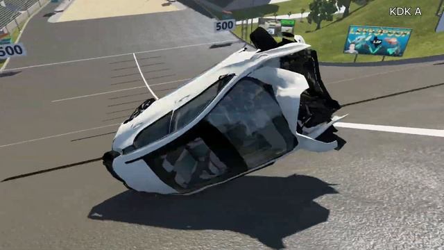 Car vs Rocks - Car Jump Arena | BeamNG.drive смотреть онлайн