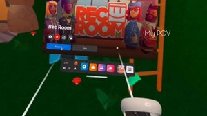 How to enable microphone in Rec room VR.