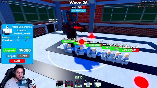 მე ეს შევძელი Roblox Skibidi Toilet Tower Defense смотреть онлайн