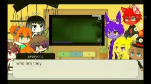 gacha club fnaf react to the return