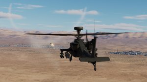 DCS AH-64D. Использование надвтулочной РЛС (FCR) в DCS World.