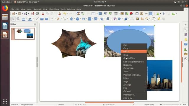 How to crop images into any shape in LibreOffice 6 смотреть онлайн