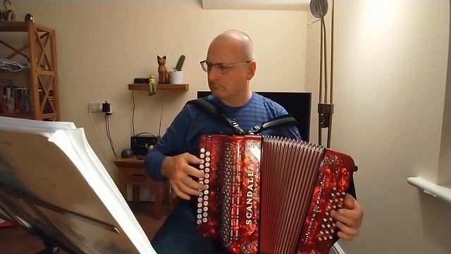 Вальс из к/ф Ирония судьбы, или с лёгким паром Гармонь. Переложение для гармони Aidas Rusa. смотреть онлайн