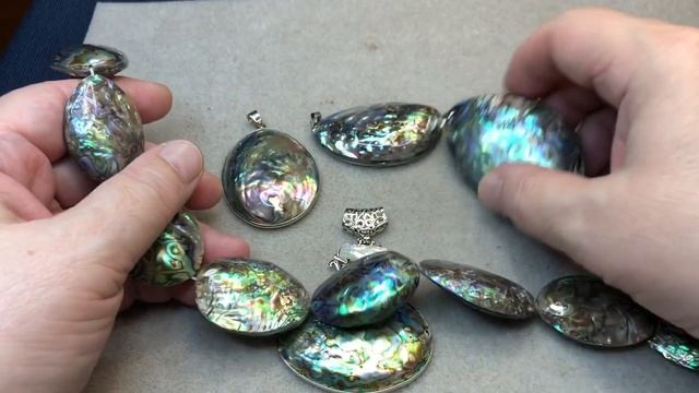 Украшения с гелиотисом. Часть 1. Длинные бусы. смотреть онлайн