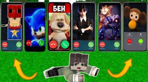 ВЫБЕРИ ПРАВИЛЬНЫЙ ТЕЛЕФОН В МАЙНКРАФТ